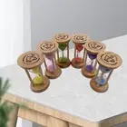 6Pcs Hourglass Timer 1/2/3/4/5/6 Minutes Sand timers 5x9cm Multipurpose for