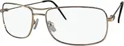 [Gravity Shades] The One Who Knocks Clear Rectangle Aviator Lens Glasses