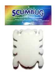 Scumbug (tm) Oil-Absorbing Sponge Devours Scum, Slime & Grime From Pools & Spas