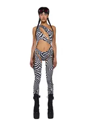 [Club Exx] Prism Moonwalk Cut-Out Catsuit - Waking Dreams