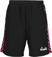 JUIC(ジュウイック) K 5682 Table Tennis Half Pants, Form P, JTTA Certified, Lightweight, Absorbent, Quick-Drying, Black Pink