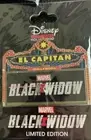 Disney DSSH Marvel Avengers BLACK WIDOW Marquee Pin El Capitan LE 300 Soda F DSF