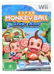 Super Monkey Ball Step & Roll Nintendo Wii PAL *Complete* (Pre-Owned)