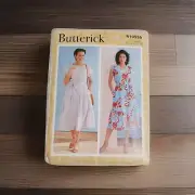 Butterick Pattern R10556 Tiered Button Down Dress Pockets A5 Size 6 8 10 12 14
