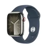 APPLE WATCH S9 45MM LTE 不銹鋼材質 二手手錶 保固6個月 K3數位