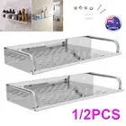 AU Bath Shower Caddy Stainless Steel Corner Storage Shelf Holder Rack Organiser
