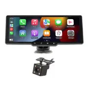 10.26in Car Radio Player Touch Screen BT FM Wireless Carplay Monitor W/ Camera (for: Porsche)