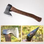 Tactical Axe Forged Steel Head Outdoor Camping Survival Handmade Felling Hatchet