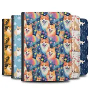 CASE COVER FOR APPLE IPAD|CUTE FINNISH SPITZ PUPPY DOG CANINE PATTERN #A2