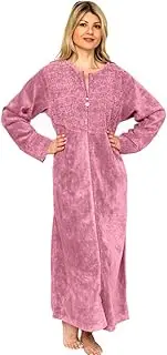 [Bath & Robes] Women's Cotton Chenille Robe Full Length