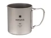 SNOW PEAK Titanium Single Cup, 450