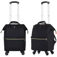 在飛比找ETMall東森購物網優惠-悅生活-GoTrip微旅行 25吋學院風揹拉兩用拉桿行李袋(