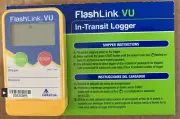 NEW DELTRATRAK 20879 FLASHLINK VU 15 DAY IN-TRANSIT DATA LOGGER W/ LCD DISPLAY