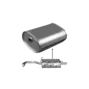 Redback Standard Replacement Exhaust for Hyundai Accent HY Excel X-3 1.5L 94-00