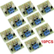 10PCS Simple LED Flash DIY Kits Circuit Electronic Production DIY Suite 1.2mm