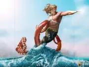 Iron Studios DC Comics Aquaman DLX Art-Scale-1/10 Statue