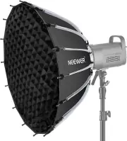 NEEWER 26Inch/65Cm Parabolic Softbox Quick Set up Quick Folding, with Diffusers/