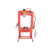 Shop Press 75 Ton Air Hydraulic with Foot Control Pedal, Gauge, Sliding Head