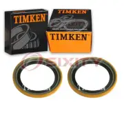 2 pc Timken Front Inner Wheel Seals for 1975-1980 Chevrolet Monza Driveline gh