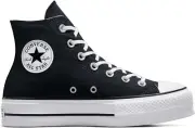 CONVERSE CHUCK TAYLOR ALL STAR LIFT PLATFORM HI Sneakers Black/White New
