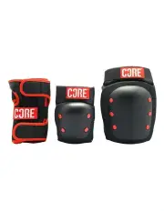 [Core] Protection Skate Triple Pad Set Small in Black