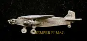 FORD TRIMOTOR TIN GOOSE LAPEL HAT PIN Tin Goose MADE IN US ARMY AIR NAVY TIE TAC