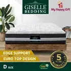 Giselle Bedding 30cm Mattress 7 Zone Pocket Spring Bed Medium Firm DOUBLE