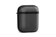 Bon.Elk Edge Case for Apple AirPods Wireless Charge LED Drop Proof Cover Black