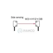 Panasonic FT-Z30EW Thrubeam Fiber Optic Cable Flat Type MFGD