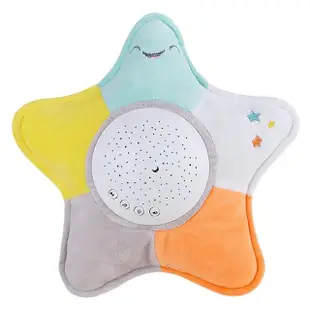 【JoyNa】寶寶安撫玩具 投影夜燈聲光動物造型音樂盒(可拆.投影音樂鈴)