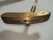 Vintage NOS New Old Stock Wilson Augusta Gold Brass Blade Putter 35" LNWT