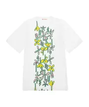 Marni Kids Graphic Printed Cover-Up Dress 8Y,14Y,12Y,10Y White