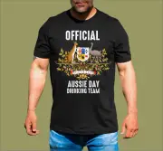 AUSSIE DAY DRINKING TEAM T-SHIRT
