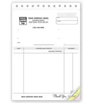 1000 Statements - Classic Unlined Carbonless / Nebs Deluxe No. 495 / 2 Part
