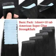 US Hair Tape for Tape in Hair Extensions Glue Super Adhesive Tapes Replacement