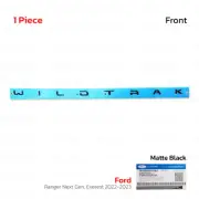 For Ford Ranger Next Gen Everest 2022 - 23 Front Hood Emblem WILDTRAK