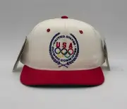 USA Olympics Atlanta 1996 Starter Vtg Snapback Sports Hat Baseball Cap NWT