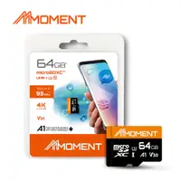 在飛比找蝦皮商城優惠-Moment Micro SD U3 64GB A1 wit