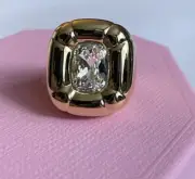 Swarovski Dulcis Green Cocktail Ring 5624372 Size 60 New
