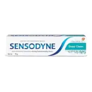 Sensodyne Deep Clean 70g Toothpaste, Sensitive tooth paste clean inside