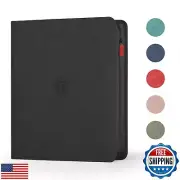 Deoyibu Trading Card Binder with Zip,12 Pockets Card Binder,720 Double Sided