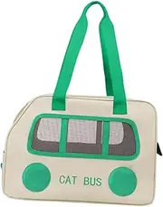 WeiLaiKeQi Pet Transport Tote Bag for Small Dogs and Kittens, White