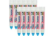Artline 40 Permanent Paint Crayon Solid Blue Box 12