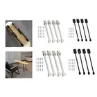 4 Pieces Collapsible Table Legs Home DIY Projects Folding Table Leg Stable for