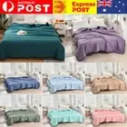Summer Cooling Comforter-Blanket Ice Silk Touch Feeling Breathable Sleep Blanket