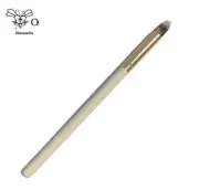Large Eyeshadow Powder Cosmetic Makeup Brush -White-