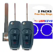 2 FOR 2015 2016 2017 2018 2019 FORD F250 REMOTE FLIP KEY N5F-A08TAA