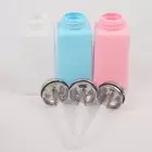 Alcohol Press Nail Polish Remover Dispenser Antistatic Pumping Bottle Salon