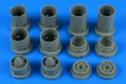 Aires 4845 1/48 F4B Phantom II Exhaust Nozzles For Tamiya (Resin)