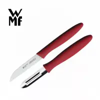 在飛比找博客來優惠-德國WMF 蔬果刀削皮刀雙刀組 (紅色) (超值組合)